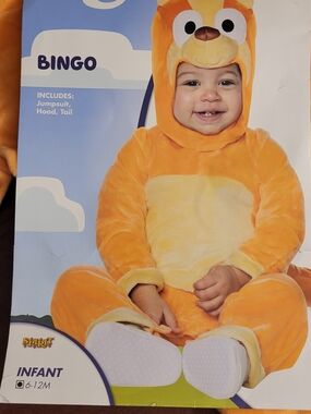 Bingo Bluey costume infant 6-12 months